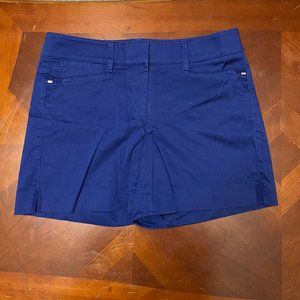 White House Black Market Royal Blue Trouser Shorts